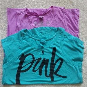 2x PINK TANK TOPS